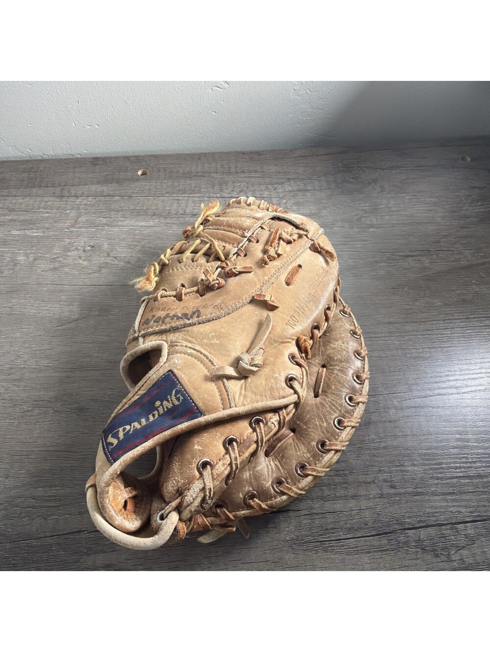 Vintage Spalding Fred Whitfield 42-483 First Base Mitt RH Leather Glove